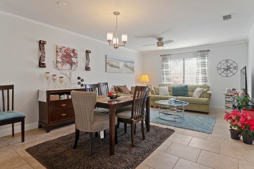 MOVE IN READY!! Clean condo complex in Fort Walton Beach. Only 13 units. Nicely painted 2 bedroom and 2 bath. Beautiful tile throughout the entire home. Tiled shower walls with elegant backsplash in both bathrooms. Unit comes with washer and dryer. Small pets are allowed. Perfect for any investor.