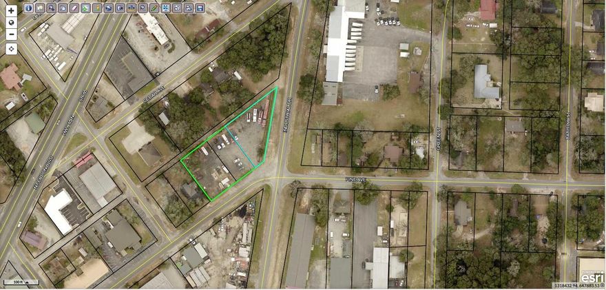 Huge Price Drop. MOTIVATED Seller, send in your offer today.Corner Commercial lot in the heart of Crestiew.Apprx 185 feet of Road frontage.3 vacant Lots together approx .83 Acres, one block North of Hwy 90 and On Industrial Drive.Many possible uses