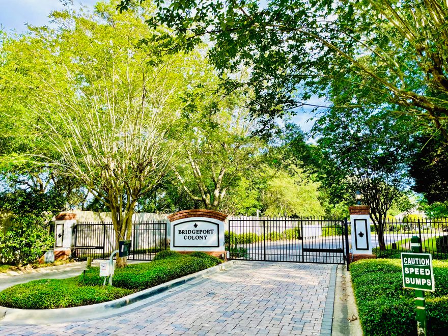 Wow, everything you wanted in a house and all the space you need! Beautiful home in a quiet, gated community this 4/3 home has an open floorplan, with 12' ceilings and 3 step crown molding. There are numerous arch recesses with low voltage lighting, built-ins, a dry-bar, , with equally open kitchen w/Breakfast nook; featuring custom cabinets and lighting, granite counters and oversized gas stove. . Formal dining room will hold your oversized table and chairs. Oversized master bedroom with trey ceiling and recessed lights. Covered patio leads to beautiful in ground salt water pool with new liner and gas patio grill. Two Tesla power wall generators and lawn irrigation system with fresh water wells.  Washer and Dryer are included.  Just 15 min. to military bases Solar power with 2 Tesla power walls means $25/month minimum to extremely low Florida Power bill. (Owner usually receives a credit from Florida Power & Light).
 Owner paid internet/Wi-Fi and security system. Saltwater pool setup for self cleaning (except skimmer basket). Water levels are self maintained.
Coded front door entry.
3 car garage. 
Automatic sprinkler system set. 
Small exterior lawn for low maintenance upkeep.
Washer/Dryer and mini-fridge left for tenants convenience. 
Raised garden runs along the entire north side of the house.