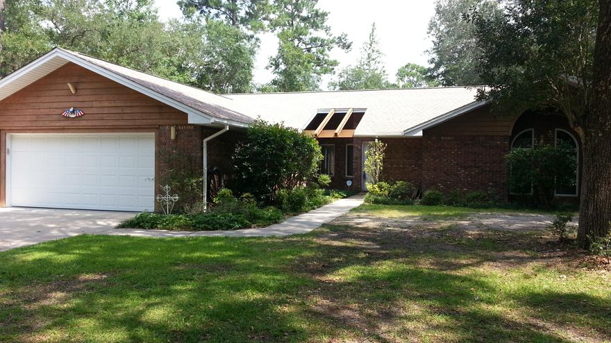Peaceful setting for this all brick lovely one-owner home located on Lagrange Bayou with approx 100 ft of water frontage and almost an acre of land. Seller recently installed NEW FLOORING IN LIVING ROOM, DINING ROOM, & HALLWAY AND NEW SOD placed in front & side yards. NEW ROOF in June 2015. Located just minutes from the beautiful white sandy beaches of South Walton. Kitchen features an island and plenty of counter space. Relax on the open deck off of Kitchen and Breakfast Nook while enjoying the views of the bayou and the park-like back yard. Other nice features just waiting for its new owner. All meassurements & dimensions are approximate, buyer to verify. Buyer to verify all information deemed important. Square footage taken from tax records.
