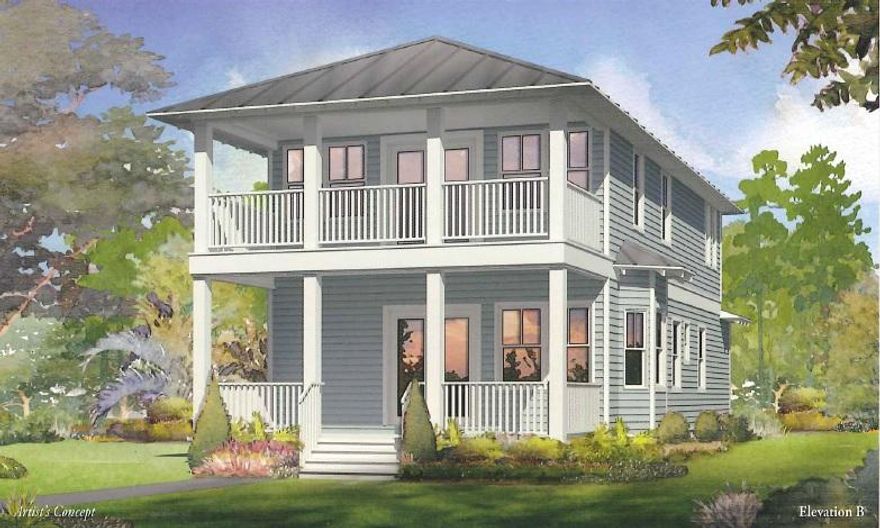 Our most popular Sea Breeze home! This 4 bedroom, 3.5 bath home includes 2 car garage, guest suite on 1st floor, bunk room, and loft. Kitchen includes built in GE Caf Appliances with refrigerator, Schlock quality cabinets, granite countertops and white subway tile backsplash. Wood floors throughout, outdoor showers, impact resistant windows/ doors, and 2 x 6 exterior framing are just a few of the things that are done differently than other area builders. NatureWalk at Seagrove has become the premier place to be near Seaside with the amenity-rich Gathering Place- complete with heated lap pool,hot tub, zero entry pool, fire pit, grills, and much more! Additional amenities include trails throughout, Energi fitness stations, multi-purpose court, pickelball court, and more green space. There is a trail through the forest to get to the beach! NatureWalk has a seasonal beach shuttle running to and from the beach and Seaside!