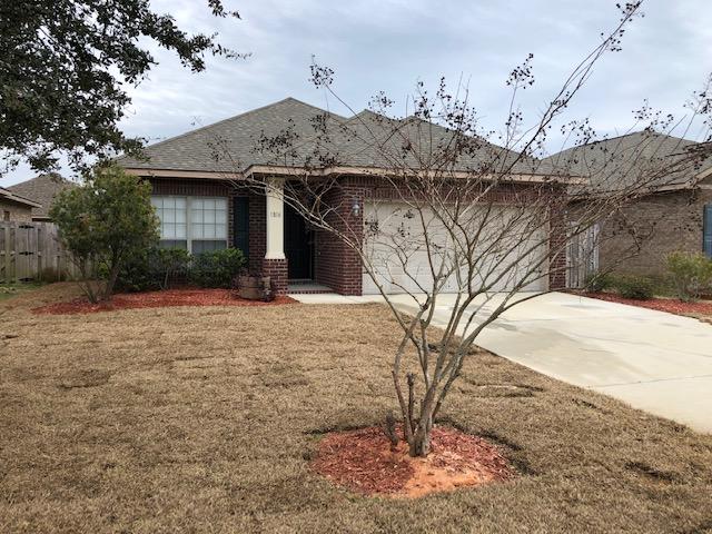 This has a split floor plan for privacy. The kitchen, dining and great room are open with high ceilings. There is granite in the kitchen and all bathrooms. Tile in the kitchen and all bathrooms. There is an extra office room in addition to the three bedrooms. The master has vaulted ceilings. The master bath has double vanities, separate shower and tub with a very large walk in closet. There is a covered back patio. Two car garage. All brick home. The kitchen has an island with very nice cabinetry. Wood fenced back yard. New paint and carpet. New irrigation system and sod in the front and back yard. This is ready to move in.