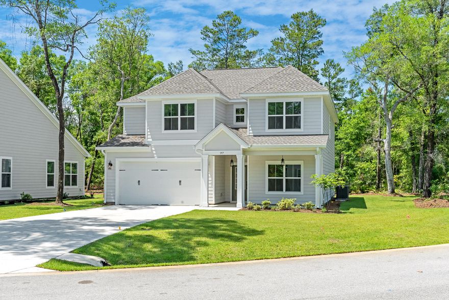 Ready Now!  Priced to sell!  Up to $20K in Closing Costs on all contracts written by 11/30/25.  Must use Preferred Lender.  Magnolia Bay Estates is a gated community, located conveniently off FL-20. This highly desirable 2 story home reflects living at its finest. The Fulmont home plan which will sit on Lot 29, boasts 5 bedrooms (1 on the main level) and 4 full baths with a 2-car garage. The kitchen is bright and airy with quartz counter tops, island and large walk-in pantry. Large open concept living in the main areas. Loft is perfect for an office. The large back porch is screened and is perfect for entertaining. The main bedroom has a spacious walk-in closet, separate shower/tub and double vanities.  Blinds throughout the home.