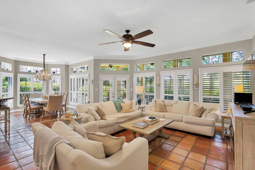 Located on the 15th fairway of the Baytown Golf Course is 5300 Tivoli Dr, a 3 bedroom, 3 bath 2,050 SF condo within the gated resort community of Sandestin!! This unit is light and bright with lots of windows allowing for natural light to flood the space along with an open floor plan making it great for entertaining guests and enjoying great family time at the beach!  The main living space offers tile flooring, upgraded lighting, crown molding and plantation shutters! The upgraded kitchen features stainless steel appliances, a 5 burner gas cooktop, granite countertops, soft closing drawers and a breakfast bar.  The kitchen opens to both the spacious living area and the dining area. The condo offers a large master bedroom that has access to the screened in porch and the master