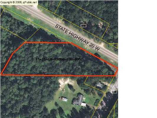 'HIGH TRAFFIC'' COMMERCIAL/ZONED -'C-1'... SITE IS IN THE CENTER OF DOWNTOWN FREEPORT, FL... 2+/- ACRES @ THE SW CORNER OF SR 20W AND E BAYLOOP RD (CR-83A)... ZONING IS C-1/CITY OF FREEPORT (CALL LISTING AGENT OR CITY PLANNER FOR DETAILS)... SITE IS LEVEL & THEN SLOPES TO REAR - HIGH AND DRY W/370+' ON SR 20 ... (APPROX 180' X 570' BUT IRREGULAR - CREEK BORDER WEST END)... ALL UTILITES ARE AVAILABLE TO THIS SITE... DIRECTLY ACCROSS SR 20 FROM CITY HALL, LIBRARY, PUBLIC POOL & PUBLIC PARK.... GREAT SITE FOR RESTAURANT OR SHOPPING/OFFICE CENTER.... OWNER/BANK FINANCING $$$$.... FORECLOSURE PROPERTY/BANK OWNED - PRICED TO SELL!!!! LOTS OF GREAT TREES - HARDWOODS!!!