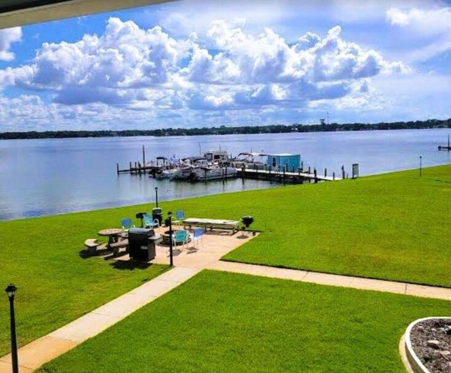 Bayfront Condominium FOR RENT in Fort Walton Beach 2 bedrooms + Office + laundry room. Spacious & modern condo on the Bay. Enjoy the water view from the living room, relax by the pool or fish on the dock. The condo has an additional room that can be used as an office or flex space. Washer dryer included. Rent includes internet, water, sewer, trash, tenant pays electricity only. Condo is located upstairs. Security deposit required. Lease term 6 months minimum maximum 12 months with option to renew. Convenient location close to shopping, schools, churches, restaurants and Eglin AFB. Contact Caron Kiefer at 317-331-2533.