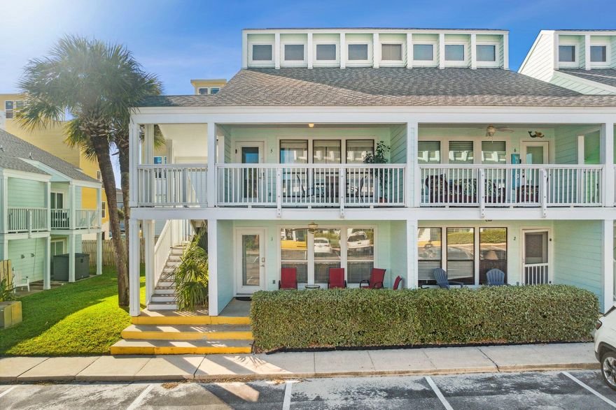 Updated with new furnishings and located less than 500 feet from the Gulf of Mexico - hear the waves crash from your front porch and enjoy the serenity of your own private beach condominium. Ground floor, end unit - 1 bedroom / 1 bath condo. Condo comes fully furnished with a queen bed, new sleeper sofa and new swivel accent chair, new stainless steel refrigerator; Low HOA fees. Less than 2 miles West of Pier Park ~ dining, shopping and just East of Scenic Highway 30A, Rosemary, Seaside and Destin. Southwind is renowned as one of the most pristine and well-positioned low density condominiums in all of west Panama City Beach, Florida.