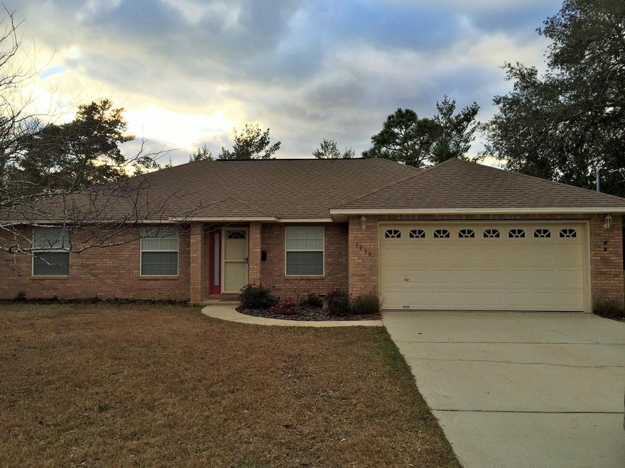 Back on the market! Appraised price, all inspections done! One Owner Home for sale! Turn key and immediate occupancy. This great Holly By the Sea offering is located on over -1/2 acre on a corner lot closer to the entrance of the subdivision. All brick for easy care of exterior. Split floor plan on one floor allowing a great separation of the Master Suite and other two bedrooms a plus. This custom built home has two bathrooms inside and a half bath off the garage for convenient access while doing some yard work. The house seems much larger than the square footage listed. The living room has a cathedral ceiling and a wood burning fireplace.