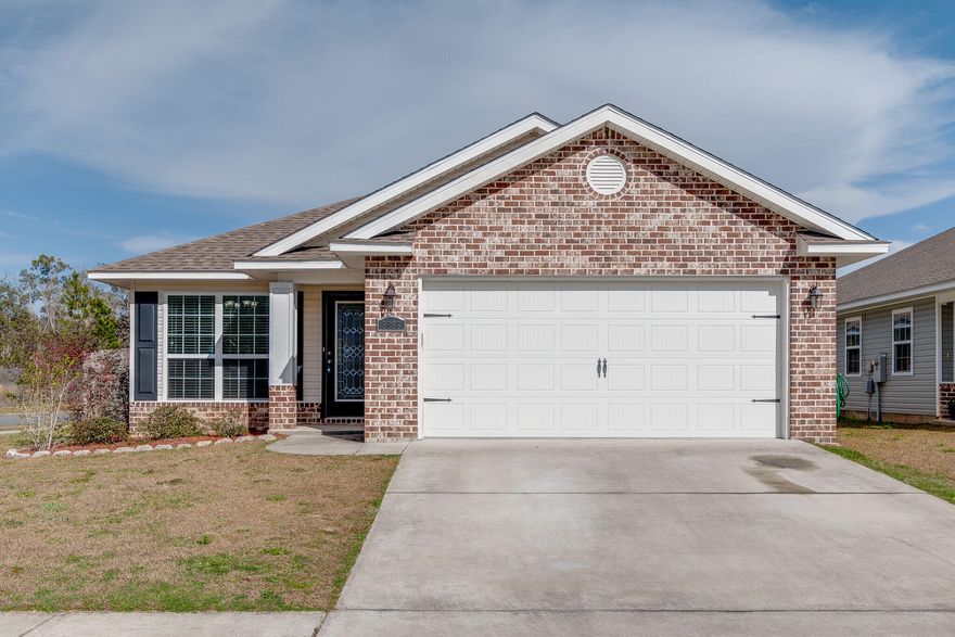 This charming 3/2 home in Milton has been wonderfully cared for and meticulously maintained.  Located in the quaint Avalon Estates neighborhood, this home is primely located near I-10 and all of the new dining and shopping options in Pace.  Boasting gorgeous LVP flooring, pristine granite countertops and stunning dark wood cabinets, this home screams luxury at a shockingly affordable price point.  The large fenced in backyard offers plenty of room for a family, entertainment or for pets to roam, and the sidewalk-laden neighborhood makes it easy to walk and be a part of the community.