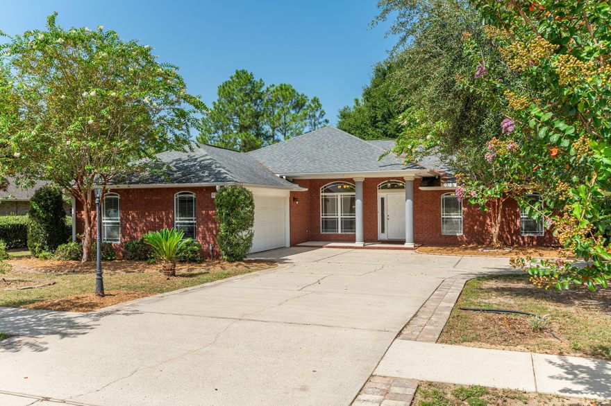 Welcome to Silverwood Estates, a beautiful community known for spacious 1/2 acre lots and commanding homes! This property features a courtyard entry garage w/extended concrete parking pad, outdoor media wiring, pergola, fenced backyard, and additional deck space w/seating. The 4 bedroom floorplan easily accommodates generous sized furniture and features both an eat-in kitchen area and formal dining space. Bedroom 2 is entered thru glass french doors, making this a great office space or playroom option. Kitchen has a large double door pantry, granite countertops, and custom cabinetry. The fridge and dishwasher have both been replaced within the last couple of years. Master bedroom is large w/tray ceiling, that opens up to wonderful master bath suite. Roof 2011, HVAC 2020, Water Heater 2011