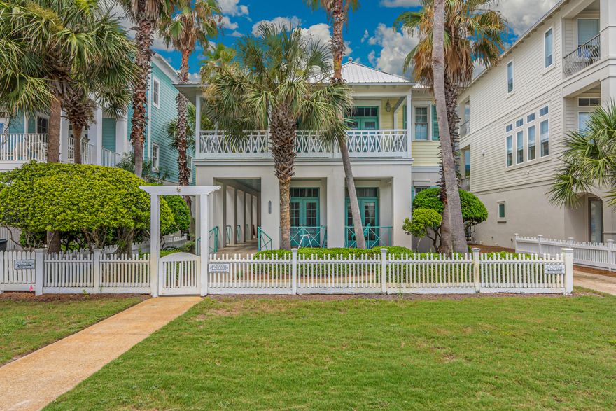 Wow! Meticulous attention to detail has been given to every aspect of this 4 bedroom, 4.5 bathroom home in Frangista Beach. Constructed of concrete block and recently renovated, this residence is a must see. An ideal floor plan creates a relaxed flow, while large windows and doors provide an abundance of light. On the first level, the great room opens to a well-appointed kitchen, complete with granite countertops and stainless steel appliances. Also on the first level is sizeable master suite with walk-in closets and a gorgeous master bathroom, along with a half bathroom.  The second level offers a second master suite complete with double vanity, separate shower, soaking tube, and walk-in closet.  Also on the second level are two guest suites... each with its own bathroom, and large