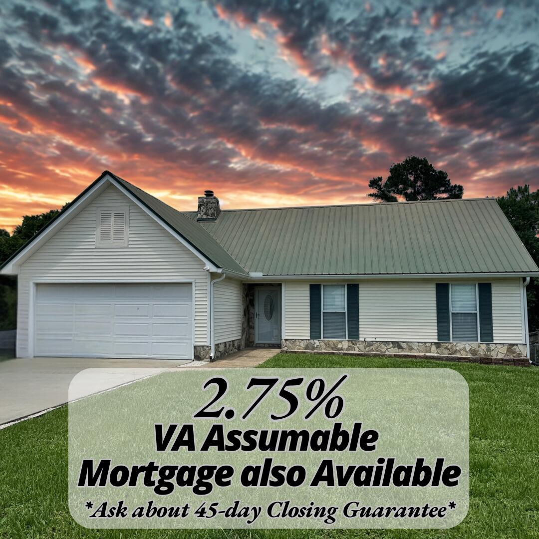 VA Assumable loan at 2.75% to those who qualify! This well-maintained home with a great location in south Crestview has very reasonable HOA fees at $84/year and lower County Property Taxes! The foyer welcomes you into the home as you step into the large living area with a rock-faced corner fireplace. The home has tile floors throughout. There's also a very large Florida room on the back side of the home. Updated master bath has a dual vanity and shiplap accent wall. 4th bedroom is upstairs and could make a great bonus room or theater room and there is lots of storage in the closet under the stairs. The laundry is located in the garage. The home has gutters with french drains & achain link fenced back yard. HVAC, 2016. WH, 2019. Metal Roof, 2005 with plenty of life left.
