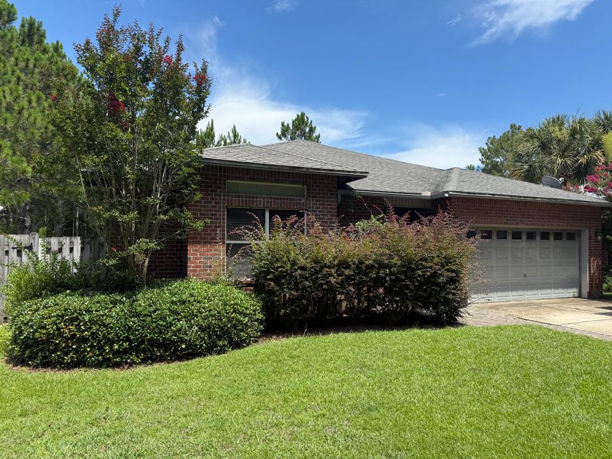 Investor special with endless potential in one of 30A's most desirable communities! This spacious home is nestled in the sought-after Escada neighborhood of Santa Rosa Beach--just minutes from the world-famous white-sand beaches of the Emerald Coast. While the home is in need of significant renovation (it needs new roof, HVAC system, pool pump and equipment, kitchen and bathroom updates, fogged window replacements, and general cosmetic improvements) it offers the perfect canvas for a visionary buyer to create something truly special.  Escada is a well-maintained, non-rental community featuring amenities like a pool, tennis and pickleball courts, walking and bike trails to the beach, and a family-friendly atmosphere. With solid bones and a prime location, 237 Calle Escada presents a rare opportunity to unlock exceptional value and build equity in the heart of Santa Rosa Beach. Bring your contractor and imaginationthis one is ready for transformation!  Being sold AS-IS with the right to inspect.  