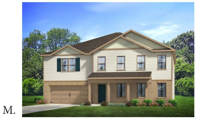 The Kendal is a 5 bedroom, 3.5 bath, 2 story home located SOUTH of I-10. Large kitchen with island, pantry, Stainless Steel smooth top range, microwave and dishwasher. Dining room and a huge 27x18 upstairs bonus room. County taxes, public sewer and underground utilities. Listing Broker/Salesperson has ownership interest in the property. Pictures, photographs, colors, features and sizes are for illustration purposes only and will vary from the homes as built. Home and community information including pricing, included features, terms, availability and amenities are subject to change and prior sale at any time without notice or obligation.