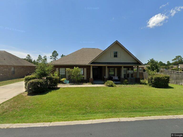 Welcome to this home in Peach Creek! This 3-bedroom, 2-bathroom residence features a desirable split floor plan and an inviting open-concept living space--perfect for entertaining or relaxing with family.Step onto the charming front porch and enter through an elegant archway into the spacious family room. The Bonaventure Plan provides a great floor plan with spacious rooms.The kitchen is a chef's delight, featuring granite countertops, GE stainless steel appliances, and a convenient breakfast bar. Unwind year-round on the screened-in back porch while soaking in peaceful sunset views.