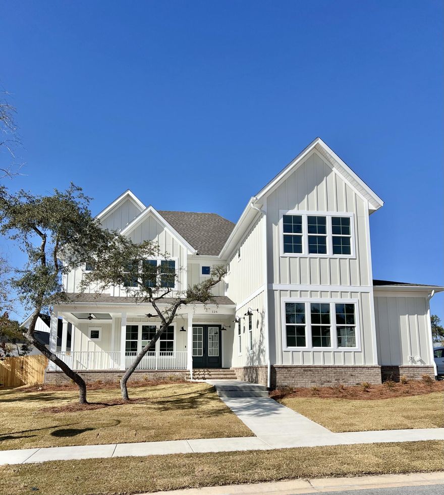 Gorgeous, new 2 story home in the highly sought after community of Deer Moss Creek. This home features 6 bedrooms, 6-1/2 bathrooms, 3 car garage, screened back porch, large flex room, beautiful kitchen and living area. Zoned A+ schools, minutes to Eglin AFB, Duke Field, 7th Special Forces and Destin's white sand beaches. Deer Moss Creek is Niceville's newest community with a paved trail system planned to run along the path of the creek that runs the length of Deer Moss Creek, north to south.