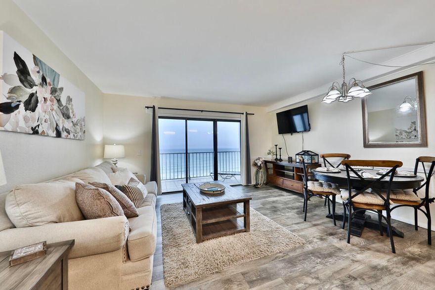 This condominium is located on the beautiful beaches of the Gulf of Mexico in Panama City Beach, Florida. It is at The Summit on Thomas Drive. You will find yourself a short distance of restaurants, amusement parks, golf courses, and more. Grills are provided on site if you enjoy cooking out. There is also a TIKI bar in the pool area where you can grab a drink and watch the sunset. On site restaurant, arcade, vending machines and gift shop. Great views from the private balcony!! Indoor and outdoor hot tubs.