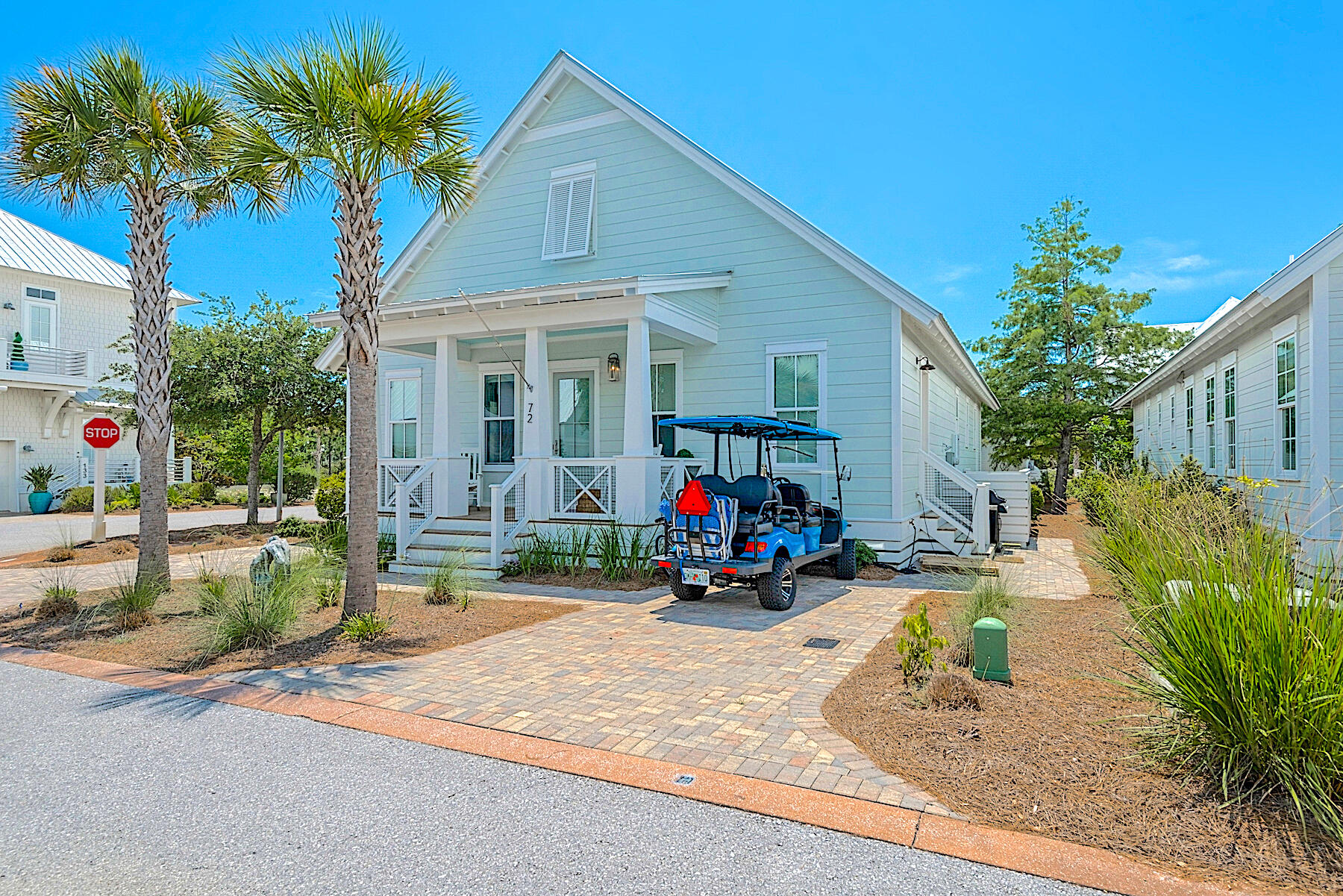 Located in Cypress Dunes community on 30A's peaceful west end, this thoughtfully designed 3 BR/2.5BA single level home is perfectly suited across from the community pool. No detail has been overlooked with standout finishes including walnut hardwood floors, custom barn doors, beautiful upgraded vaulted ceilings in the living, dining and kitchen area and 10 feet ceilings throughout the rest of the home. The kitchen offers stainless appliances including a gas range and wine refrigerator. Side kitchen entrance leads into the grill area for easy access. Master bedroom has his and hers walking closets, one is a lockout. Additional highlights of this one-owner home are Rinnai tankless hot water heater, 9' interior doors, built- in storage with easy access from the back porch and side street, plenty of room for multiple paddle boards and bikes , semi-finished attic with plenty of storage space, and yard irrigation. After a long day on the beach, enjoy a fully closed outdoor shower. Cypress Dunes offers a lifestyle of luxury with outstanding on-site amenities such as two resort-style pools, a jetted spa, a fitness center, an owners' clubhouse, an outdoor fireplace, a recreational lawn area and tennis/pickleball courts. Neighborhood is next door to Topsail Hill Preserve State Park giving the community a peaceful setting. Zoned to Butler Elementary School, Sacred Heart Hospital is 5 minutes away and the town centers of Gulf Place and Grand Boulevard with shopping and dining. Offered furnished with exclusions. It's the perfect home for primary residence, second home or rental property.
Seller includes a Buyer Credit of 1% of the purchase price to be used toward the Buyer's Closing Cost, i.e. taxes, mortgage stamps, home warranty, etc.