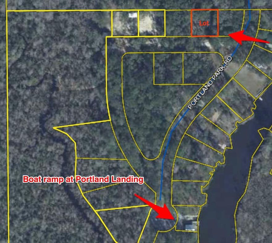 Beautiful parcel of land to build a dream home right around the corner from Portland Landing at Alaqua Creek. Land has already been cleared and electricity is available to connect.