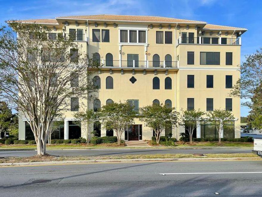 This move-in ready office suite is the perfect place to launch or grow your business. Over looking Destin Harbor, the suite offers views of the water and easy access to all the amenities that Destin has to offer. The suite features a lobby and reception area, perfect for welcoming clients and customers. There are 4 private offices and storage nook. The suite has one bathroom and breakroom with a sitting booth. It overlooks Harbor Blvd and Destin Harbor with a private balcony, providing a stunning backdrop for your business. The location is in walking distance to restaurants, and attractions, making it a great place to network and connect with potential clients. Parking is convenient in the covered ground floor garage or on second floor level for easy access to the unit.