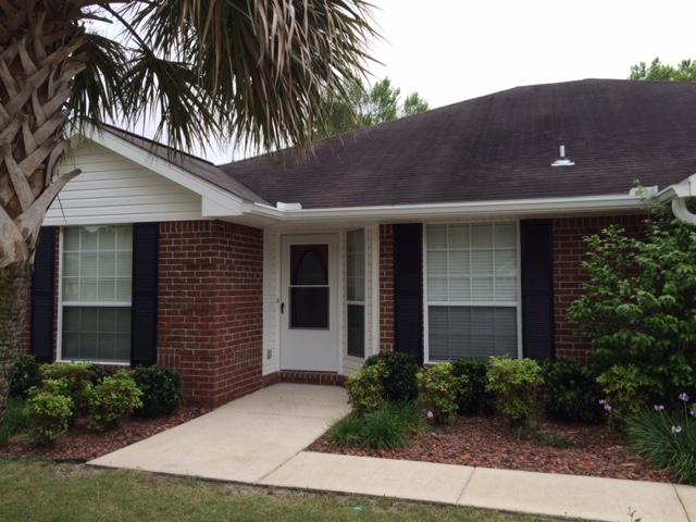 SELLER TO PAY UP TO 4000 BUYER CLOSING COSTS! 4 large bedrooms, split floor plan and large privacy fenceed back yard in Emerald Village . You'll notice the brand new wood grain flooring, the brand new carpeting, and a delightful living area w/fireplace. To the left is an office/bedroom, two additional bedrooms and a full bath. To the right, you notice a lovely dining room with large windows, and then an open kitchen with a bar that opens to the huge living area. master bedroom/bath suite including a private master bath with two walk in closets, cherry organizers, and garden tub. Freshly painted, this home is warm and inviting. Emerald Village is located just outside the east gate of Hurlburt, close to everything