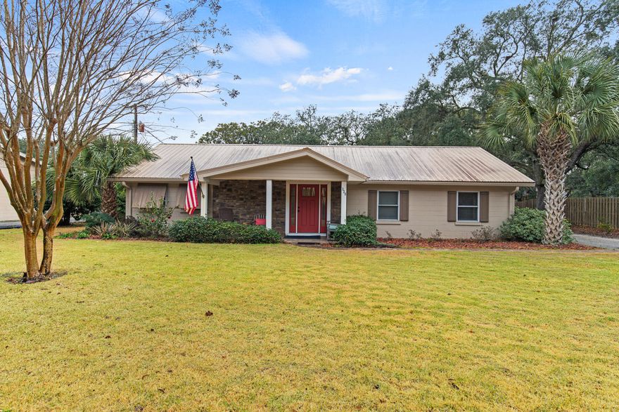 Looking for a quiet spot in Destin with room for your quests and a place to enjoy the outdoors?  Look no more.  The main house features 1,900 s.f., gas fireplace, 3 bedrooms, two full baths and a Florida room to use any season.  The guest cottage consists of 1,000 s.f. of living space with one separate bedroom and one bath.  Both homes have been remodeled with updated utilities, appliances, windows and floors.  Outside there is ample space for family and friends to gather around the firepit under the beautiful mature trees and enjoy this spacious lot (342x100).  Lot can accompany parking for all types of recreational vehicles, boats, jet skies, trailers, etc.  Call today for a showing.