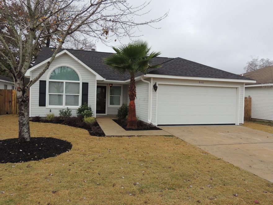 Beautifully renovated fantastic looking home in a great neighborhood. Complete kitchen remodel includes new white Shaker style soft close cabinets, all new Whirlpool stainless steel appliances, granite counter tops, tile floors. The new modern look extends into the bathrooms featuring new vanities with granite tops, new flooring. The bedrooms all have new carpeting. This home is freshly painted throughout in neutral tones. The picture is completed with a fresh outside look including a new roof, new sod and landscaping, and new sprinkler system. This is a beautiful house that anyone would want to call home! Buyer to verify all pertinent information including square footage and lot dimension