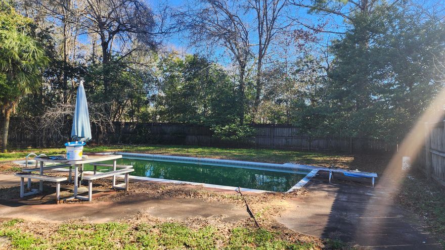 Unlock the potential of this expansive property! Featuring 3 bedrooms and 4 bathrooms, this fixer-upper awaits your creative touch. From updating the kitchen to refreshing the flooring, paint, and AC system, this home offers the canvas for your dream transformation.

Benefitting from two water meters, this property is designed for convenience and adaptability. Explore the opportunity to subdivide the land, with zoning allowing for quarter-acre lots, perfect for development or additional construction, Consider the option to sell the house and one acre separately or purchase the entire property, providing flexibility in your investment strategy. Whether you're seeking a renovation project or looking to capitalize on development opportunities, this property offers endless possibilities.