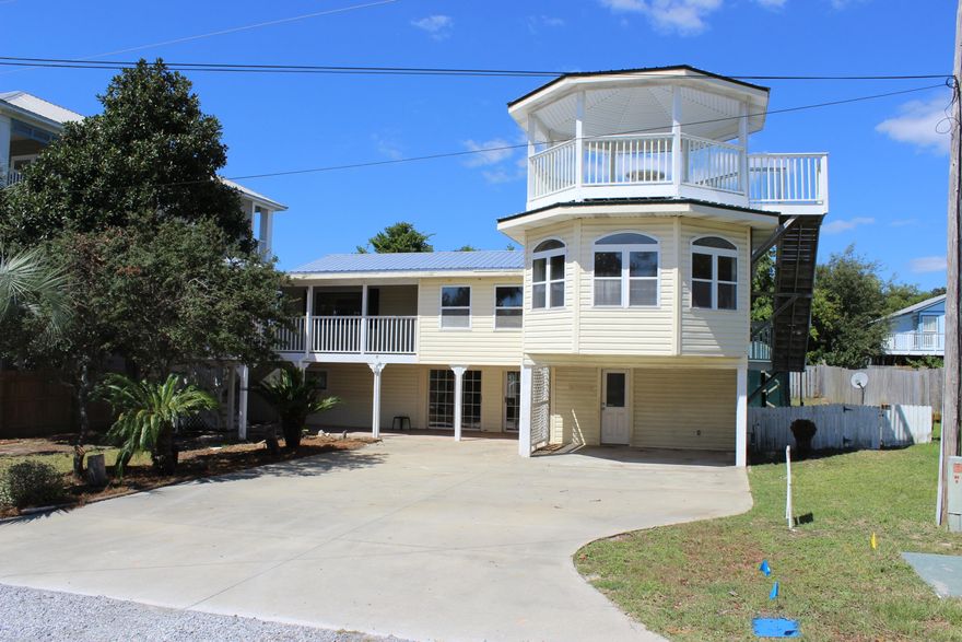 Looking for a great opportunity on the south side of 30A with great beach access? Here it is. This fixer upper is being sold ''AS-IS'' and sits on a large lot on Betty St, close to the Gulfview Heights Beach Access. Owner just put on a brand new metal roof (Sept 2015) The large lot is features extensive landscaping and it large enough for a pool. The home features large decks and tons of opportunity to create your perfect vacation or rental home. Gulf views from the tower. 2 Kitchens, upper and lower. Betty St is currently being paved by Walton County which will only add to the value of this property. This is a perfect fixer upper opportunity on the south side of 30A!