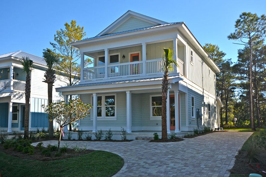 New 4 bedroom home with over 2,000 sq ft. in secure gated subdivision that is walking distance to the Gulf. Home is currently under construction. There is a beautiful Community Pool and Clubhouse and cobblestone roads make this a truly charming new neighborhood.