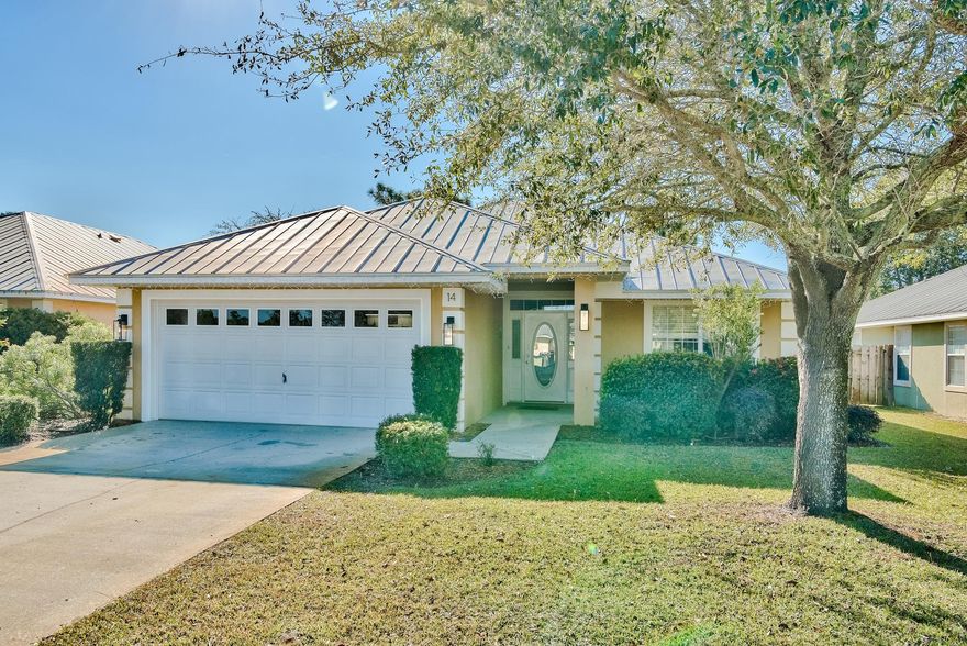 Great location - just a short walk to the park and all it has to offer.  Updates in all areas of this beautiful home!  Tile in main living area, kitchen, laundry and baths. Granite countertops throughout.  New vinyl flooring in all 4 bedrooms. Interior walls have all been painted and all cabinets have been professionally painted 2018. New interior and exterior light fixtures. HVAC replaced in August 2017.  Large fenced back yard and the patio has been extended with a poured concrete pad.  Separate concrete pad poured under the hot tub. Landscape is beautifully maintained and had a new well pump and irrigation system installed in 2014.  Split bedroom plan with master on the left, 2 bedrooms on the back right with the guest bath between and one bedroom at the front entrance which is perfect