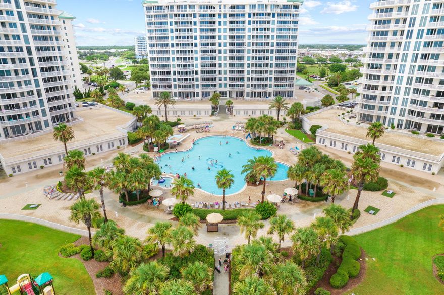 Experience the pinnacle of luxury Gulf-front living at the highly sought-after Silver Shells Beach Resort in Destin! This beautifully renovated 2-bedroom, 2-bathroom condo offers stunning views of the Emerald Coast and exclusive private beach access. Step inside to a coastal oasis with stylish interiors that instantly make you feel at home. The open floor plan is perfect for relaxation and entertaining, with a beach-facing living area that serves as the ultimate spot to unwind. Floor-to-ceiling windows and sliding glass doors showcase breathtaking panoramic Gulf views, while the cozy seating invites you to settle in and enjoy the serenity.Step out onto the expansive beachfront balcony, designed for entertaining or dining with a view of the pristine white sand beaches and emerald waters. The breakfast bar, with seating for four, is ideal for casual meals or gathering with friends. The remodeled kitchen features new quartz countertops, a chic backsplash, updated stainless steel appliances, and upgraded plumbing and lighting fixtures, making it a chef's dream.

Throughout the condo, you'll find new luxury vinyl plank (LVP) flooring, ensuring a clean and modern look with no carpet in sight. The master bathroom has been completely remodeled, boasting a new free-standing tub, marble countertops, updated sinks, and upgraded plumbing and lighting fixtures for a spa-like experience. Additional upgrades include new TVs, fresh bedding with new headboards, and stylish new window treatments. Walls in the kitchen and master bedroom have been removed to create a more open and inviting space.

The master bedroom is a true retreat, offering beach views and direct balcony access. The king-sized bed provides the perfect spot to drift off to the sound of the waves, while the ensuite bathroom features a luxurious free-standing tub, walk-in shower, and ample vanity space. The guest bedroom also enjoys beachfront balcony access, a king bed, and a flat-screen TV, with a full bathroom featuring a walk-in shower conveniently located nearby.

Practical upgrades include a new HVAC system, and the condo comes with a deeded parking space and climate-controlled storage for added convenience.

St. Croix is part of the exclusive 31-acre gated Gulf-front Silver Shells Beach Resort and Spa in Destin, adjacent to the famous Back Porch restaurant and Henderson Beach State Park. Located in the heart of Destin, you're just minutes from Big Kahuna Water Park, The Track Recreation Center, Destin Commons for shopping and entertainment, Destin Executive Airport, Harbor's famous charter fishing fleet, and championship golf courses.

Silver Shells Beach Resort and Spa offers an array of world-class amenities, including 1,000 feet of deeded beach access, a 7,500-square-foot resort lagoon pool with a hot tub and kiddie pool, a beachside bar and grill, beach and pool service, an on-site Ruth's Chris Steakhouse, and a full-service European spa.

Don't miss out on this opportunity to live the dreamschedule a tour today! Buyer to verify all dimensions.