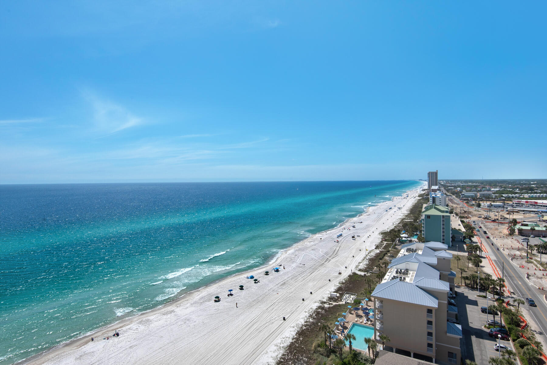 Condo is under contract but taking BACK UP OFFER. EASY SHOW! When you Buy this unit you get a DEEDED STORAGE CLOSET on same floor. This beautiful West view is to die for! It has Westerly views down the beach and night lights of Panama City Beach. Close to westerly elevator to take you to fitness center and the West side outdoor pool. Tidewater has it all on site beach grill and lounge, movie theater, conference center owner's lounge, 2 outdoor pool, one indoor pool. No wonder it is such a great rental property. On site security and walking distance to Pier Park!!