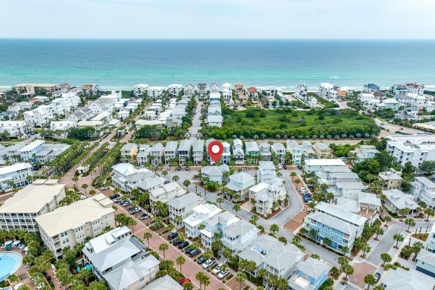 49 Blue Dolphin is an adorable completely renovated cottage with everything new! 49 Blue It's located in the sought-after Seacrest Beach community bordering Alys and Rosemary Beach along the highly desirable Scenic Highway 30A. It's positioning within the neighborhood sits at the southernmost part of Seacrest Beach, steps from Highway 30A. Featuring wraparound porches on both levels and facing south, this triangle lot has a unique juxtiposition within the neighbohood. It's not your standard home built right against the setback of nextdoor house. It's truly a gem within Seacrest Beach community. It underwent a full head to toe renovation in 2022 and home is ready to rent!