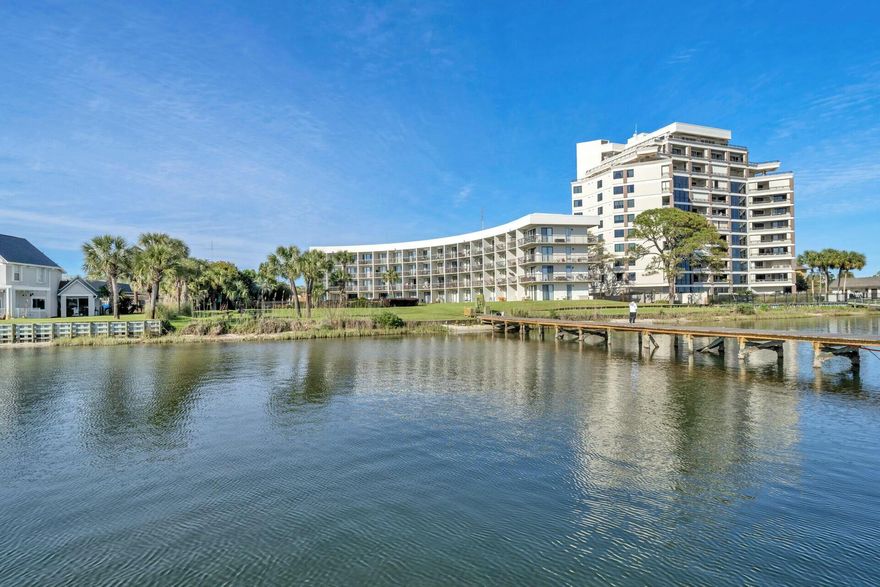 36 Ft BOAT SLIP INCLUDED! Enjoy breathtaking views of the Sound, Marina, and Pool from this charming waterfront studio condo. Wake up to the sunrise over the water while sipping coffee on your private balcony, knowing your boat awaits just steps away. The unit comes fully furnished, freshly painted with new patio furnishings, plus a newer A/C and water heater (both under 3 years old). With a strong rental history, this condo is Perfect for a second home or investment - both short and long term rental allowed.  HOA covers everything but electricity! Whether you're relaxing by the pool, docking your boat, or exploring nearby restaurants, this condo offers the ideal coastal lifestyle you've been looking for -- all these and just a  few minute drive to the most beautiful beach in the world.