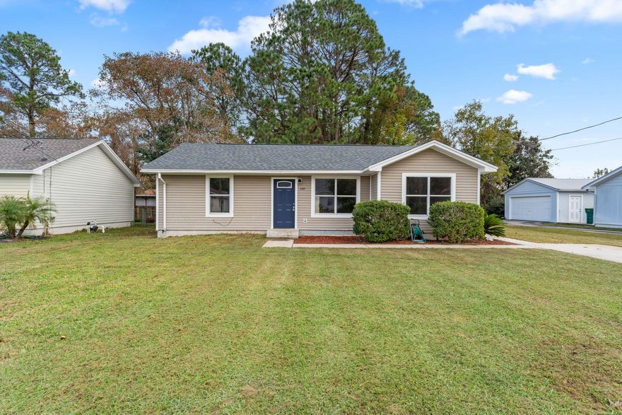 2021 ROOF! NEWLY RENOVATED PROPERTY IN MARY ESTHER MINUTES FROM HURLBURT AFB! Step inside and discover all this home has to offer. The floors have been updated throughout the home with beautiful new laminate flooring. The kitchen has been completely updated with new cabinetry, counters, backsplash, and appliances. The three bedrooms and two bathrooms offer an abundance of space for the family. Spend your days inside enjoying your beautiful home or outside on the open deck in the spacious backyard. Schedule your showing today and let us welcome you home!