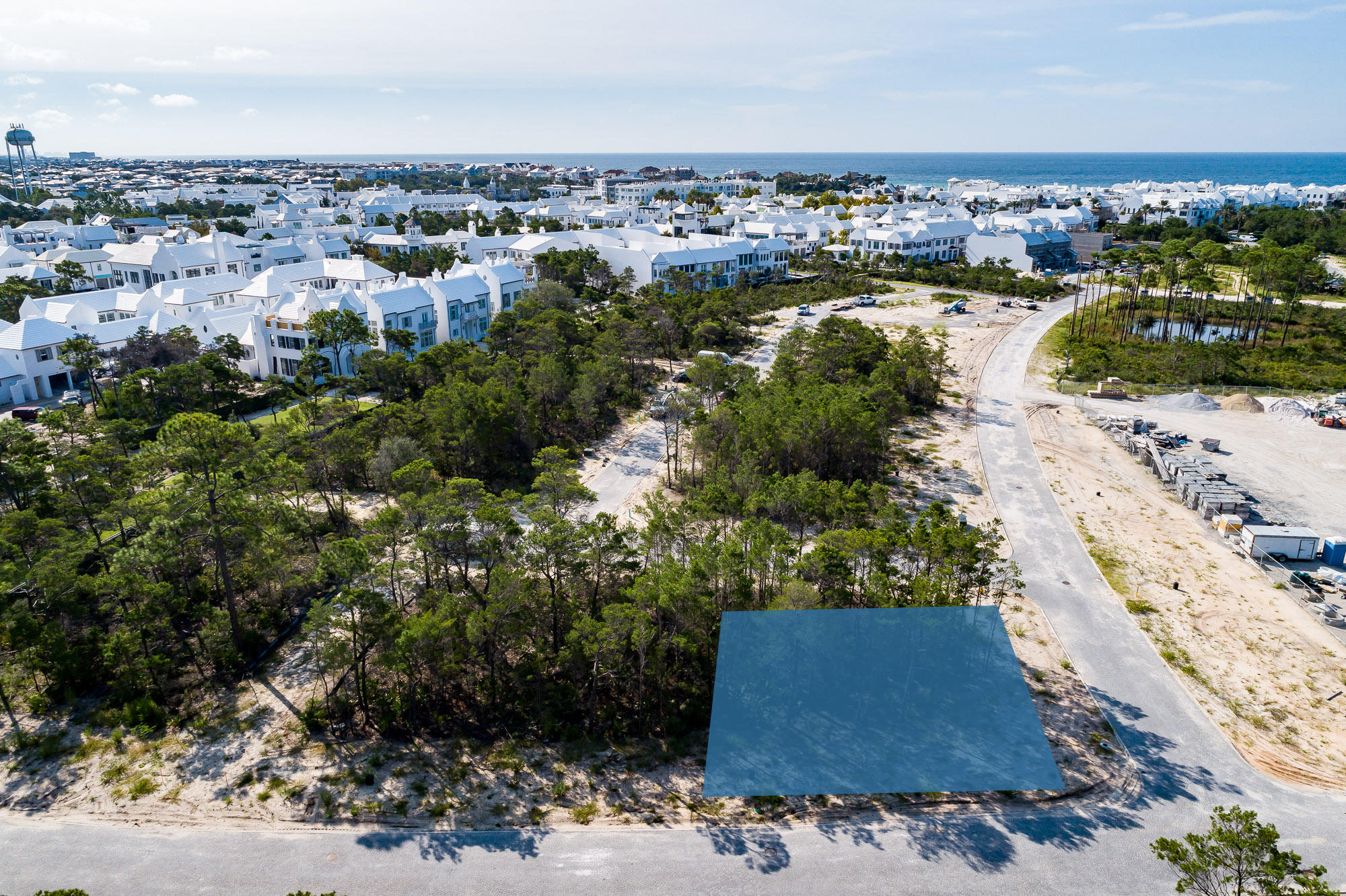 Large corner homesite located on north side of 30A on Longtail Road and Plumbago. Entered for comp purposes.