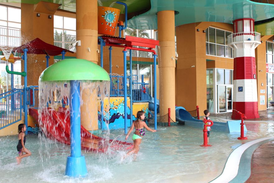 OK - This is it! Beautifully and completely furnished unit in the popular Splash Resort and priced to sell! This condo boasts one bedroom, two baths with bunks and it's an excellent rental property or perfect for your family second home. SPLASH combines a fabulous location with outstanding on-site amenities to create a development which is unique to Panama City Beach. SPLASH offers a spectacular array of amenities including over 400 feet of pristine Gulf front, two distinct waterpark environments, full fitness center, island style beach bar & grill, and covered parking, interactive water toys, arcade...it's all here at SPLASH. Interior appointments include tile throughout the foyer, kitchen and bathrooms and laminate wood in the living area and master bedroom, 9' ceilings, granite kitchen