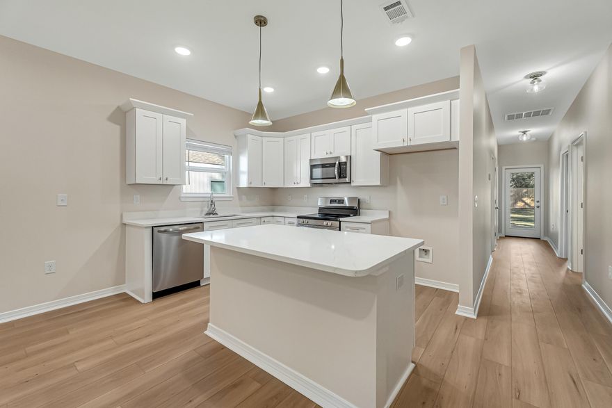 Construction Complete!Crafted, not mass-produced. This single-story, brick custom residence showcases true stick-frame construction and intentional design at every turn. Built with pride, precision, and longevity in mind. Featuring 3 bedrooms, 2 baths, and a 1-car garage, this home stands apart through upgraded lighting, refined finishes, and meticulous attention to detail rarely found in production builds. From the thoughtful layout to the elevated craftsmanship, every element reflects quality over quantity. Designed for buyers who value substance, durability, and timeless appeal, this is not a tract home. It's a purpose built home created to be lived in and admired. Included features- Window Blinds in all rooms and 6' privacy fence! Added Bonus-- $10,000 paid toward closing costs!