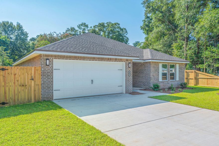 **$15,000 towards closing costs anyway money! High-end appliances and privacy fence already included!!Luxury yet affordable is what this home was dubbed! Other than this home having all LVP flooring, high end fixtures & ceiling fans, quartz countertops, washer/dryer/microwave/dishwasher/fridge/75-inch TC/ electric fireplace/ and stove it also has a covered front and back porch with a fenced in backyard!  The bedrooms and closets are a generous size. Your next home is perfectly situated as it nears the end of street so it's perfect for everyone including pets. It is only 3 miles from the grocery store, less than 1 from downtown Crestview, Less than 1 mile from Twin Hills Park, 10 miles from Duke field, 21 Miles from Eglin AFB & 32 miles from Hurlbert field. Insurance quote inexpensive.