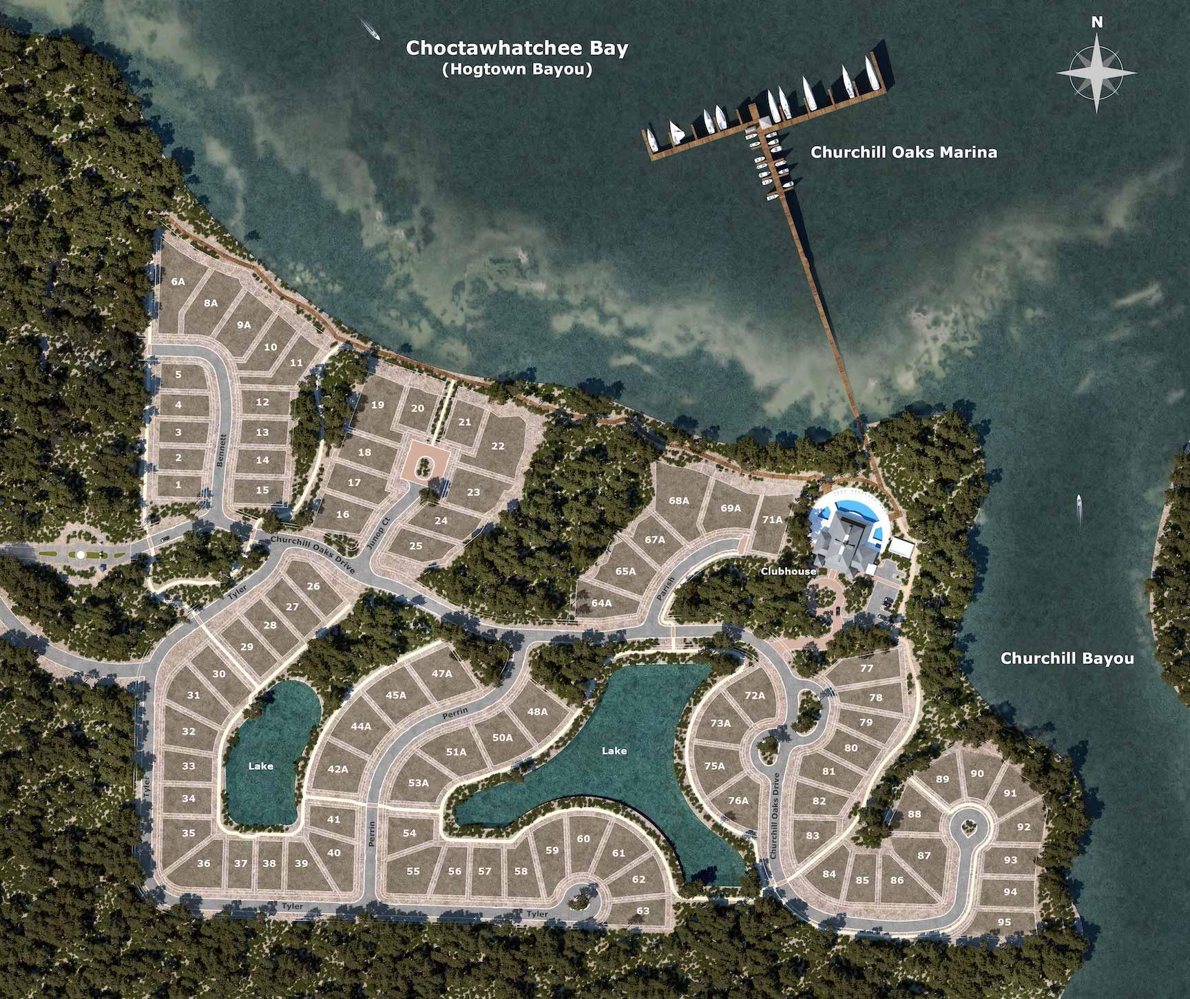 CHURCHILL OAKS - Land