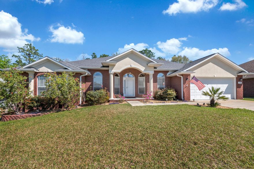 Gorgeous Move In Ready home in Fox Valley is awaiting its new owners! This home is ALL BRICK and offers a split floor plan with 4 bedrooms, 3 bathrooms, formal dining room, office, and additional living space/ Florida room. The kitchen features upgraded maple cabinets with crown molding, granite counter-tops, stainless steel appliance, and large corner pantry. Luxurious Master Suite features Raised Inset Ceiling with Crown Molding, Double Vanities, Garden Tub , Separate Shower, two Walk-in Closets and a linen closet! The fourth bedroom has its own private area with bathroom access, which also connects to the Florida Room. Dont let this home pass you buy! Click more for additional upgrades: Custom Painted Walls * Spanish Lace Walls & Ceilings * Upgraded Lighting * Rounded Corners * Plant Ledges * Wide Colonial Baseboards * Ceiling Fans * Insulated Tilt Windows * Ceilings have raised coffer inset with crown molding in Great Room and Master bedroom * Corner fireplace in Great Room  * Generous sized Bedrooms * Fox Valley has PUBLIC SEWER (no septic tank worries!) and underground utilities. 