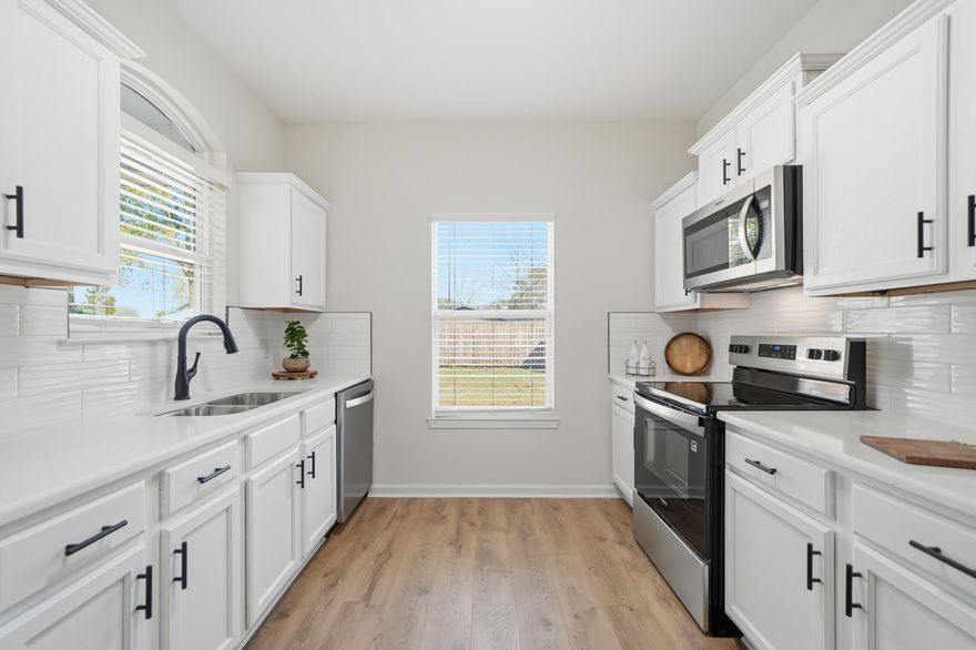 Great Deal -- Priced $10K last sale in 2022! 100% Updated -- Truly Move‑In ReadyThis home is a standout value,fully updated from top to bottom. The modern kitchen features Granite countertops, New stainless steel appliances, and beautifully updated baths. Fresh interior paint, new luxury vinyl flooring, new fans, and new lighting creates a crisp, contemporary feel throughout. The primary bedroom includes a walk‑in closet for added comfort and convenience.Major systems are solid and ready to go: AC (2016) Hot water heater (2022) Solar panels (2020)Roof does not show a permit on record, but a current 4‑point inspection confirms approximately 5 years of remaining useful life, ensuring insurability and peace of mind