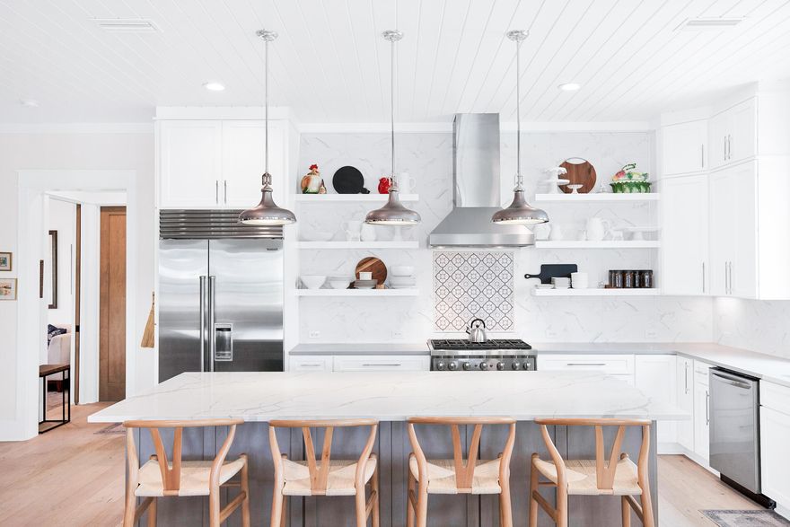 New floor plan from Key Lime Construction in the Greenway neighborhood! This new custom plan is a 2-story home with 4 bedrooms, 5 full bathrooms, 2 half bathrooms and a 2-car attached garage. Featuring an open-concept kitchen, dining, and living room with painted brick fireplace, this new construction home offers ample space for entertaining plus a spacious screened porch with 12'x8' sliding glass doors, porch powder bath, and summer kitchen! Some of the unique customizations in this floor plan include a built-in craft area/mud room with built-in lockers at the garage entry area, a large laundry room with recessed dog bed, and a separate wine bar off the living room with a beverage fridge. The first floor also features 11' ceilings, one secondary bedroom and full bathroom, a powder bath for guests, and the primary suite which includes a 9'x8' sliding glass door leading to the porch, luxurious ensuite bathroom with dual vanities and a separate soaker tub and walk-in shower, and massive closet. 

The second level hosts 2 additional bedrooms along with a flex space, a finished out bonus room with a full bathroom and a second laundry room! 
 
The outdoor living space really makes this home special as the perfect place to entertain, sunbathe poolside, and relax at the end of the day. A soaring cathedral porch ceiling, brick flooring, painted brick fireplace with chimney, and summer kitchen with 36-inch gas grill and 42-inch Best hood add to this cozy and relaxing outdoor environment. The porch then leads out to a PRIVATE POOL + raised spa surrounded by Seaside white 12x24 pavers. 
 
Additional luxury finishes in this new home include quartz countertops, wood flooring throughout, 11' ceilings downstairs with 10' ceilings upstairs, crown molding in living room and bedrooms, gas range and hood along with built-in Sharp microwave drawer and gas lanterns. Please onsite sales associate for details. 

*RENDERING WILL BE ADDED SOON*

The Watersound Origins community is one of South Walton's most covetedneighborhoods for its exceptional amenities, beautiful new homes, and prime location.Amenities includethe Village Commons pool & fitness center, sports courts, miles of nature trails, dock access to Lake Powell, unlimited golf, and lots of green space for outdoor play.The all new Watersound Town Center brings a new level of excitement and convenience to the community with a Publix Super Market, Delicious restaurants, healthcare facilities, a weekly Farmers Market, and more right at the entrance to the neighborhood!*Pricing for inventory homes include lot premiums and may include optional upgrades. Added options/upgrades and pricing are subject to change.Please check with the on-site community specialists for the latest information for this home.