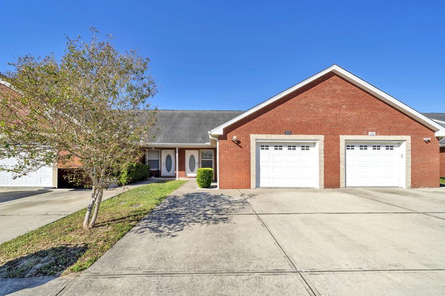 Effortless coastal living in the heart of Destin! This spacious 2-BR, 2- T/H w/ NEW HVAC & NEW ROOF (to be installed b4 closing) offers an open, airy layout. The updated kitchen w/granite counters, SS appl.,custom backsplash & eating bar overlooks the large vaulted living room & is the ideal gathering  place for all. Retreat upstairs to the HUGE master suite, a true sanctuary w/enough space for a home office or sitting area. The 2nd BR & BA, on main floor, provide excellent flexibility for guests/family. Step outside to your private back patio where peaceful natural views & a peek at the water--create the perfect backdrop for morning coffee or evening relaxation. Located just minutes from schools, shopping & restaurants, plus a comm pool steps away, this home delivers convenience & styl