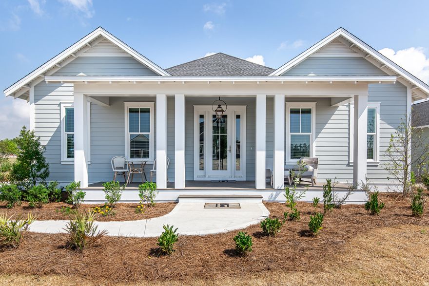 Entered for Comp purposes only! The Ficus floor plan, 4 bed, 3.5 bath, private pool with a 2 Car dgarage rear load garage. This home features Quartz countertops, kitchen stacked glass cabinets + under cabinet lighting, Medallion wood flooring throughout, front porch gas lantern, upgraded SubZero fridge/Wolf appliances, 10' ceilings throughout with solid core doors & lap and gap accents. Watersound Origins is a family friendly community with golf course, pool, exercise room, and much more! Complimentary use of kayaks and canoes and a floating dock providing access to Lake Powell, a public navigable body of water that's perfect for exploring or fishing. **Pricing for inventory homes include lot premiums and may include optional upgrades. Added options/upgrades and pricing are subject to cha