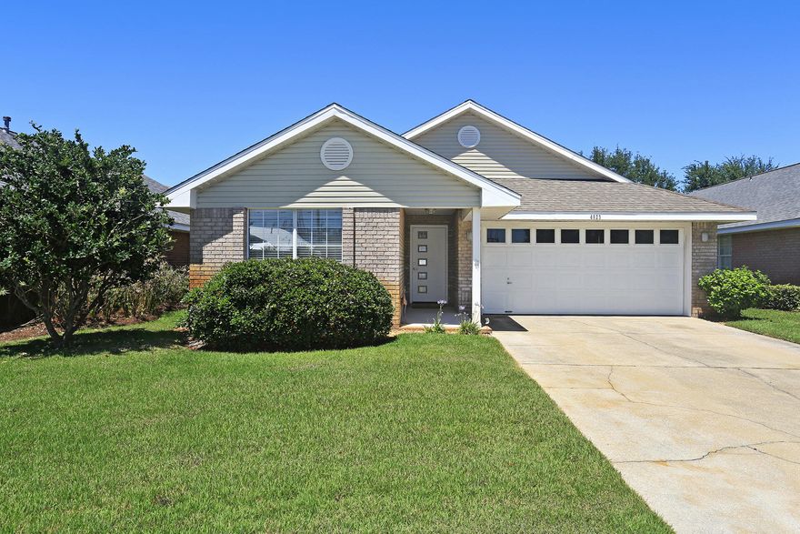 All brick home on South side of 98. Great split floor plan. Updated kitchen and baths. Appliances, light fixtures and ceiling fans replaced in 2015. Centrally located to restaurants, local activities and schools in Destin. Enjoy short walking distance to the beach!