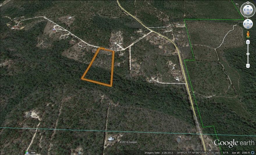 Great 6.75 ac property with improvements already in place. Power pole, Septic Tank and deep well already in place. Beautiful Clear Running Stream in the back of the property.