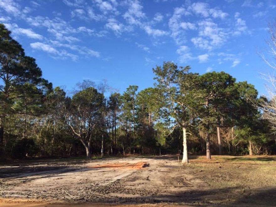 THIS SPACIOUS LOT IS WONDERFUL FOR BUILDING A HOME OR PUTTING A MOBILE HOME ON IT. THERE IS PLENTY OF ROOM FOR CHILDREN AND PETS TO PLAY. YOU EVEN HAVE ROOM FOR A GARDEN. THE LOT HAS JUST BEEN CLEARED FOR YOU!