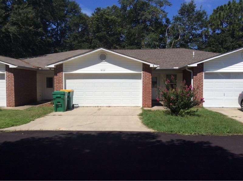 This charming 2BR/2BA home available this August for a 12 month lease. You will adore living in this delightful garden home, conveniently located in the heart of Fort Walton Beach. Pull into your two-car garage and begin to experience life as a resident of the well-kept Cotton Tree Community.The home features an open and inviting living room, perfect for quiet evenings at home spent with your family or even grand events. The master bedroom continues the feeling of openness and additionally offers a large walk-in closet and adjoining bathroom with his and her vanities.Outside you will find a partially fenced backyard, great for your pets to run around. This home is conveniently located near area shops, restaurants and both Air Force bases, not to mention the beautiful beaches of t